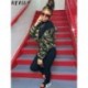 Szín: zöld L - Akaily Téli Kabátok Puffer dzsekik nőknek 2022 Streetwear Hosszú ujjú kabát Bubble Zip Up Kabátok