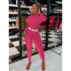 Szín: Rose Red M - Akaily őszi fekete rugalmas Jumpsuit Női Streetwear Egyrészes alkalmi ruhák 2022 rózsaszín hosszú