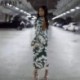 Szín: zöld M - Akaily Summer Streetwear nyomtatott ruhák nőknek 2021 O nyakú, hosszú ujjú Bodycon hosszú ruha női hát
