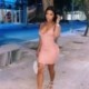 Szín: rózsaszín M - Akaily Autumn Streetwear Ruched ruhák nőknek 2021 Camis V nyakú ujjatlan Bodycon rövid ruha női