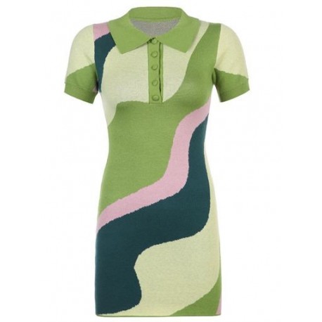 Szín: 895 Zöld M - Akaily őszi kötött Jumpsuit Női Elegáns Egyrészes Streetwear Outfitek 2022 Színes Patchwork Hosszú