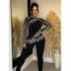 Szín: fekete XXL - Akaily Fall Black Diamonds Jumpsuit Női See Throguh One Piece Party Outfitek 2022 Mesh Patchwork Bodycon