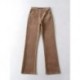 Szín: Khaki L - Akaily őszi tél barna kordbársony nadrág női divat, 2022 magas derekú, flare buggyos nadrág női