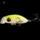 Szín: 1 - Színes Mini 3D Eye Wobbler Crank csali mesterséges kemény csalik Úszó csali Swimbait Bass Crankbait