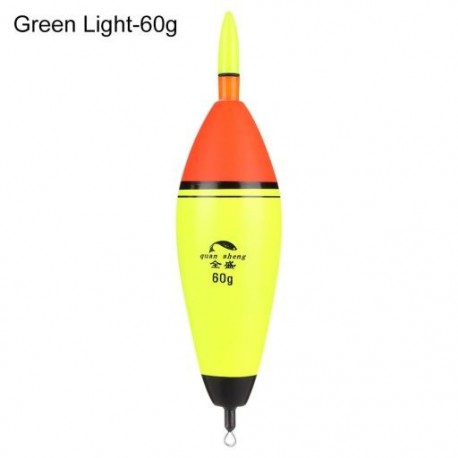 Szín: 60g Green Light - 5g-100g EVA hab világító horgász éjszakai úszó könnyű bot hab műanyag Bobber Sea Rock Fishing