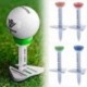 Szín: kék - Műanyag golfpólók Step Down Golflabda tartó Állítható állvány Alaplabdák Támogató golfajándékok