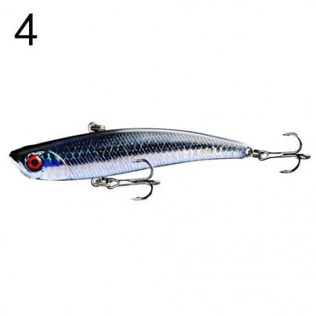 Szín: 4 - 95 cm-es 23G-s horgászhorog wobbler süllyedő mini wobblerek horgászcsalik Crankbait Vib csali kemény csali