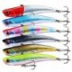 Szín: 4 - 95 cm-es 23G-s horgászhorog wobbler süllyedő mini wobblerek horgászcsalik Crankbait Vib csali kemény csali
