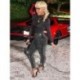 Szín: fekete arany XXXL - Sparkly Hot Diamond Patchwork Ceruza Legging Női Rugalmas Magas Derekú Party Club Nadrág Nightclub
