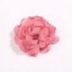 Szín: Dusty Pink - 5db 7cm 2,7&quot  égetett szélű sifon szövet virágok butik esküvői dekorációhoz szatén virág