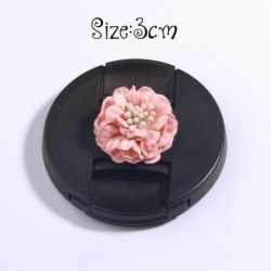 Szín: 6 - 5db Pink Series Rózsa Szövet Fej Virágok Kislányoknak Fejpántok Dekoráció Burn Chiffon Virág Hajcsatokhoz