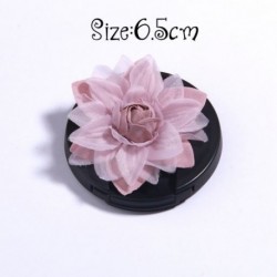 Szín: 5 - 5 db lila rózsaszín sorozat szatén sifon szövet virágok kislányoknak fejpántok fejvirág haj kiegészítők