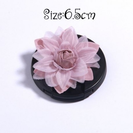 Szín: 5 - 5 db lila rózsaszín sorozat szatén sifon szövet virágok kislányoknak fejpántok fejvirág haj kiegészítők