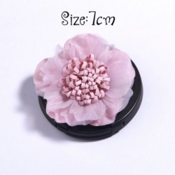 Szín: 10 - 5 db lila rózsaszín sorozat szatén sifon szövet virágok kislányoknak fejpántok fejvirág haj kiegészítők