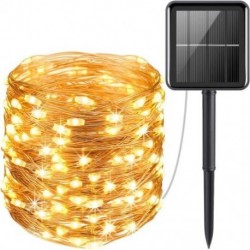 Kibocsátó szín: kék 7M 50LED - 32m 22m 7m LED napelemes lámpa kültéri tündérfüzér zsinór lámpa vízálló kerti