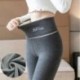 Mérete: M GREY - Téli vastag báránygyapjú leggings női meleg polár bélésű termikus bokahosszú nadrág szürke színű