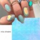 Szín: K01 Palack - Aurora Nails üvegfólia fólia jégkocka köröm nyári dekor holografikus matrica gyémánt szerelem szív