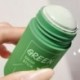 Szín: eper - Zöld tea szilárd maszk Mélytisztító iszap maszk Stick Oil Control Pattanás elleni padlizsán maszkok