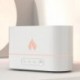 Fekete szín - Új Flame légpárásító illóolaj diffúzor Aroma ultrahangos ködkészítő otthoni szoba aromaterápia
