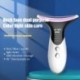 Neck Anti Wrinkle Face Lifting Beauty Device LED Photon Therapy Bőrápolás EMS Tighten Masszírozó Csökkenti Dupla áll