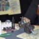 Szín: Tattoo Kit - Tetováló készlet Komplett tetováló készlet gépek pisztoly fekete tintakészlet tápegység fogantyúk