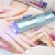 Szín: ezüst - Mini UV zseblámpa LED ultraibolya zseblámpa lámpa gyorsan száradó manikűr Nail Art Stamper