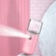 Szín: sárga - USB újratölthető mini nano arcpermetező USB töltő női 30 ml arcbőrápoló párásító arcpároló