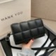 Szín: zöld - Új 2023 tavasz Új trend Vad válltáska divatos kockás táska női dizájn Messenger kis négyzet táska luxus