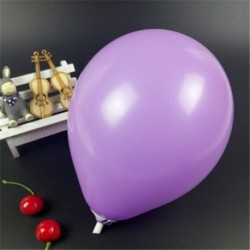 Szín: lila - 100db/tétel 5 hüvelykes fehér Latex léggömbök Baby Shower Születésnapi Party Balloon Arch Kellékek