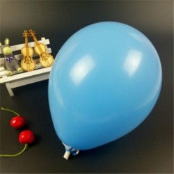 Szín: világoskék - 100db/tétel 5 hüvelykes fehér Latex léggömbök Baby Shower Születésnapi Party Balloon Arch