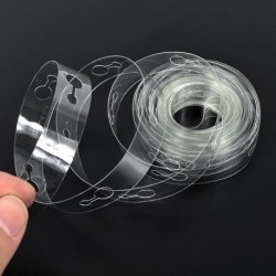 Szín: 5m Dupla lyuk - 1/2 szett 7 tubus lufi állvány oszlop léggömbtartó ív lánc babazuhany esküvői születésnapi