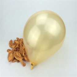 Szín: arany - 10db/tétel 10 hüvelykes 1,5g rózsaszín latex léggömbök felfújható esküvői parti dekoráció szülinapi