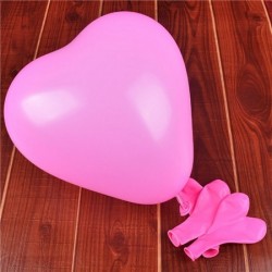 Szín: rózsaszín - 10db/tétel Romantikus 2,2g Kék Love Heart Latex lufi Felfújható Esküvői Dekoráció Party Balloon