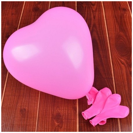 Szín: rózsaszín - 10db/tétel Romantikus 2,2g Kék Love Heart Latex lufi Felfújható Esküvői Dekoráció Party Balloon