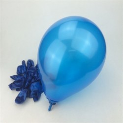 Szín: kék - 10 DB 10 hüvelykes 1,5 g-os Pearl Latex lufi 21 színű Felfújható esküvői dekoráció Air Ball Boldog