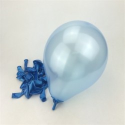 Szín: világoskék - 10 DB 10 hüvelykes 1,5 g-os Pearl Latex lufi 21 színű Felfújható esküvői dekoráció Air Ball