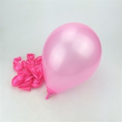 Szín: rózsaszín - 10 DB 10 hüvelykes 1,5 g-os Pearl Latex lufi 21 színű Felfújható esküvői dekoráció Air Ball Boldog