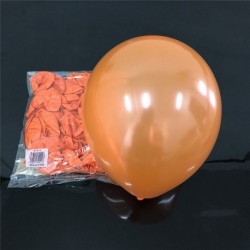 Szín: narancs - 10db fekete latex lufi 10 hüvelykes latex hélium lufi felfújható esküvői dekoráció léggömbök boldog