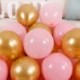 Szín: Babarózsaszín arany - 10/20db Mélylila kék Latex lufi Születésnapi Party Dekor gyerekeknek Felnőtt Esküvői