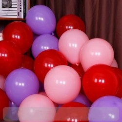 Szín: 3 szín - 10/20db Mélylila kék Latex lufi Születésnapi Party Dekor gyerekeknek Felnőtt Esküvői Dekoráció Hélium