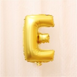 Szín: E - 16 hüvelykes arany A-Z opcionális levél léggömb alumínium fólia hélium léggömbök születésnapi esküvői