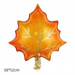 Szín: juharlevél A - 1db Hálaadás léggömbök Fenyőtoboz Mókus Őszi Juharlevelek Díszek Fólia Ballon Őszi Esküvői