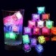 Szín: zöld - 25/50/100 db Lakás dekoráció Világító LED jégkockák Izzó Party vaku Neon Újévi Fesztivál