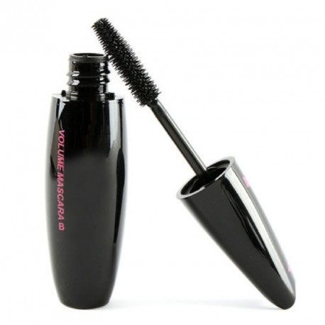 Fekete szempillaspirál Volume Hosszú sűrű göndör