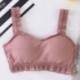 Szín: 03 piros - Női csipke melltartó Női szex csipke bralette pántos felső melltartó nyári női pamut karcsú camis