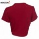 Piros szín - Nagy méretű, 5XL 2023 női, rövid ujjú, vágott kabát, rövid bolero