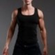 Fehér szín - Férfi alkalmi tank nyári kiváló minőségű testépítés fitnesz izom szinglet férfi ruhák ujjatlan