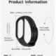 Szíj színe: fekete óraszíj - Szíj a Xiaomi Mi Band 4 3 5 6 óraszíjhoz Kreatív graffiti stílusú szilikon karkötő