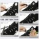 Szín: Khaki - Sneaker cipőfűzők, elasztikus, nyakkendő nélküli cipőfűzők, nyújtható zár, gyors gumicipő