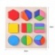 Szín: Rainbow Tower - Montessori fajátékok csecsemőknek 1 2 3 éves fiú lánynak ajándék babafejlesztő játékok fa